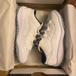 Legend Blue 11s, Kids size 10c.